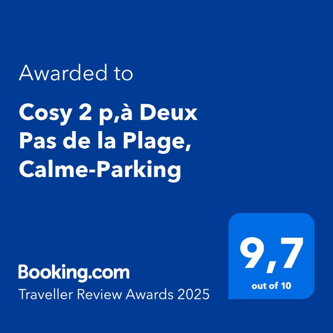 Cosy 2 P,A Deux Pas De La Plage, Calme-Parking 니스 외부 사진